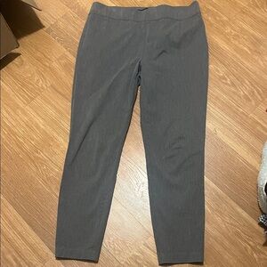 Talbots Charcoal Ankle Pants size 8 excellent condition. Stretchy